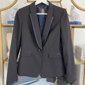 Juicy Couture Fitted Black Blazer